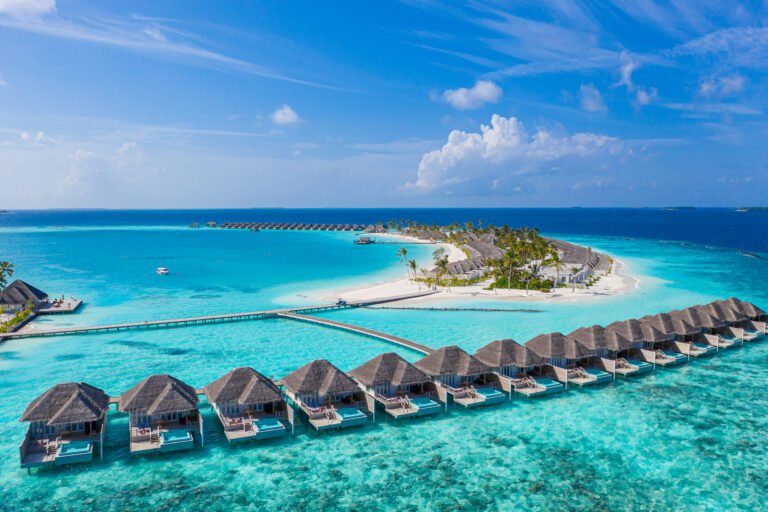 maldives-paradise-luxury-beach-tropical-aerial-travel-landscape-seascape-long-pier-water-villas